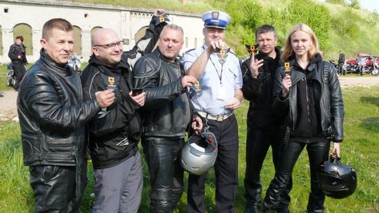 Łomżyńscy policjanci na otwarciu sezonu motocyklowego