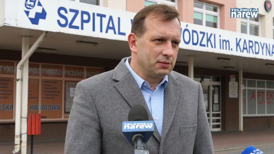 Łomżyński szpital. Zakażony pracownik i ośmiu pacjentów z koronawirusem