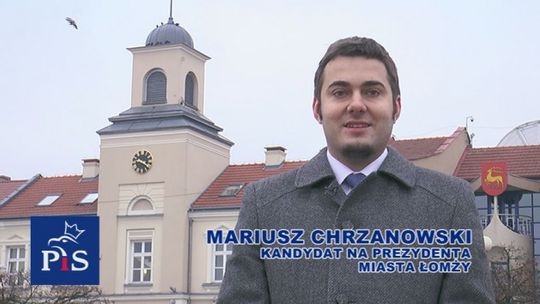 Mariusz Chrzanowski - kandydat na prezydenta miasta Łomży