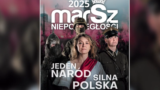 Marsz niepodległości 2025. Jeden naród. Silna Polska [VIDEO]