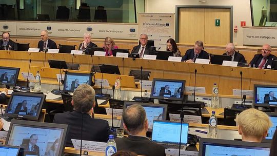 Marszałek Łukasz Prokorym na Europejskim Komitecie Regionów