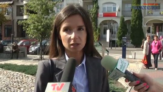 Marta Kaczyńska w Ostrołęce - VIDEO