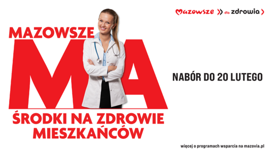 Mazowsze stawia na profilaktykę. Rusza nabór do programu „Mazowsze dla zdrowia”