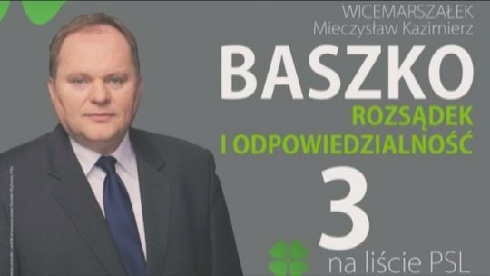 Mieczysław Baszko - kandydat do Parlamentu Europejskiego