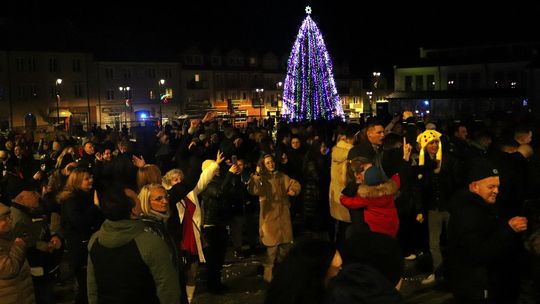 Mieszkańcy Łomży przywitali Nowy Rok [FOTO] 