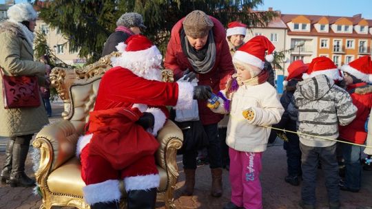 Mikołaj spotkał się z przedszkolakami - ZOBACZ RELACJĘ VIDEO