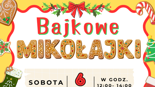 Mikołajkowe warsztaty dekorowania świątecznych pierniczków w MOSiR Łomża!