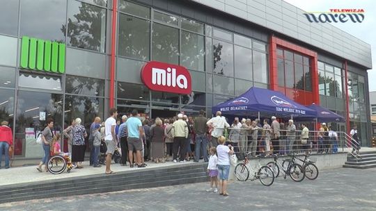 Mila - otwarcie supermarketu w Kolnie - VIDEO