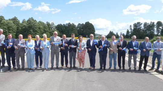 Milewo świętuje zakończenie wieloletnich starań o nową przeprawę nad rzeką Gać - [VIDEO]