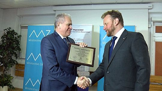 Minister zdrowia docenia łomżyński szpital [VIDEO]