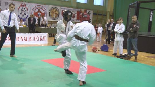 Mistrzostwa Polski Karate Kyokushin w Zambrowie [VIDEO]