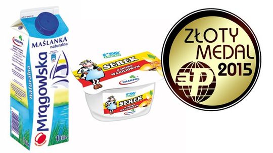„MLEKPOL” laureatem ZŁOTYCH MEDALI na targach POLAGRA FOOD