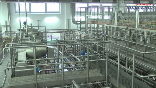 Mlekpol - rozruch nowej serowni w Kolnie - VIDEO
