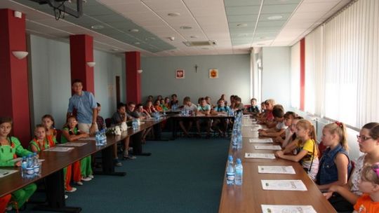 Młodzież z Gorek odwiedziła ratusz