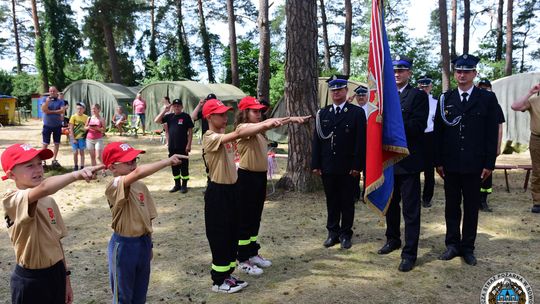 Młodzieżowe Drużyny Pożarnicze powiatu łomżyńskiego złożyły ślubowanie - [FOTO]