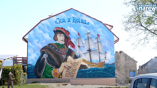 Mural legendarnego Jana z Kolna już odsłonięty [VIDEO]  