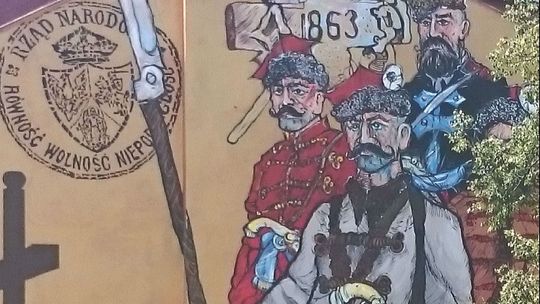 Murale na 600-lecie nadania praw miejskich Łomży - VIDEO