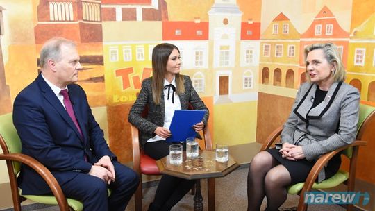 Na Starym Rynku - Anna Maria Anders i Lech Antoni Kołakowski