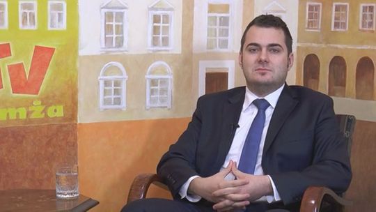 Na Starym Rynku - Rozmowa z Prezydentem Łomży .