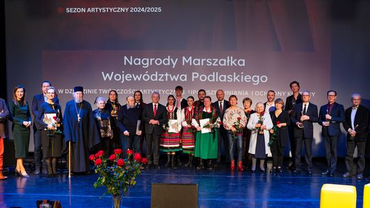 Nagrody Marszałka Województwa Podlaskiego 2024/2025 wręczone – Podlaskie docenia swoich twórców [VIDEO]