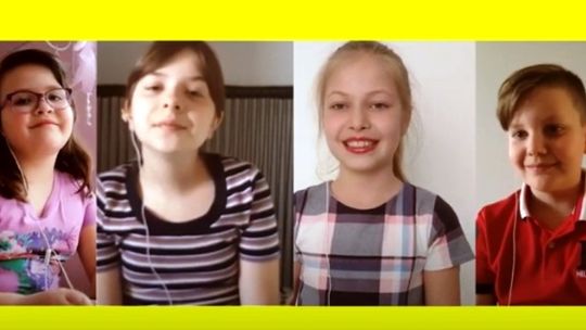 Najmłodsze śpiewające "Kidsy" z MDK - DŚT przywitały wiosnę [VIDEO] 