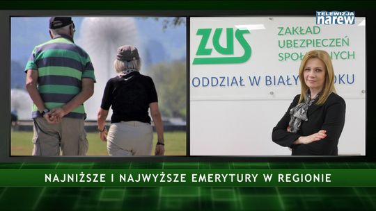 Najniższe i najwyższe emerytury w regionie - [VIDEO]