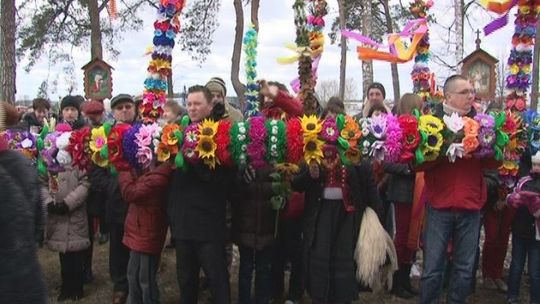 Niedziela Palmowa w Łysych. VIDEO