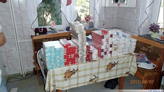 Nielegalne papierosy i alkohol