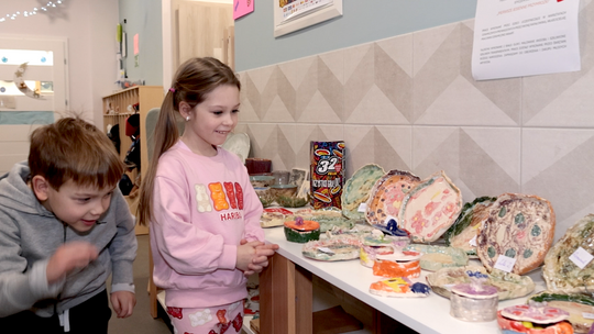 Niepubliczne Przedszkole Montessori "Przystań" gra z WOŚP [VIDEO]