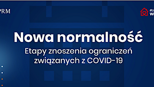 Nowa normalność. Od 20 kwietnia znoszenie ograniczeń związanych z COVID-19
