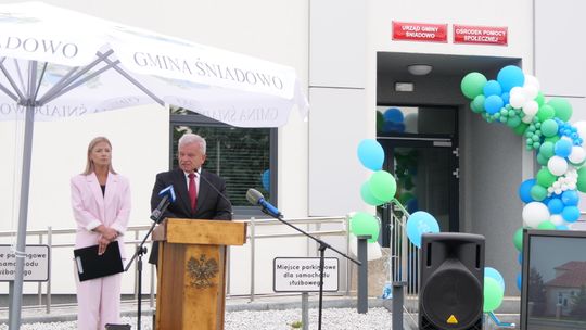 Nowa siedziba Urzędu Gminy w Śniadowie otwarta - [VIDEO]