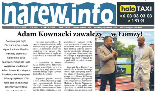 Nowe lipcowe wydanie „Tygodnika Narew”. Od muzyki w Drozdowie po wielki sport w Łomży