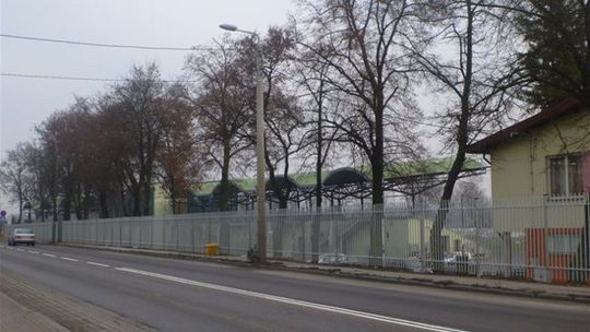Nowe ogrodzenie Stadionu Miejskiego w Łomży