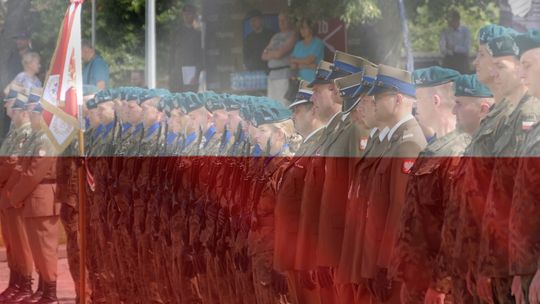Obchody Święta Wojska Polskiego i 18 Pułku Logistycznego - [VIDEO]