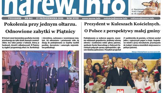 Od Czarnej Perły po młode głosy. Co przeczytacie w nowym tygodniku „Narew”?