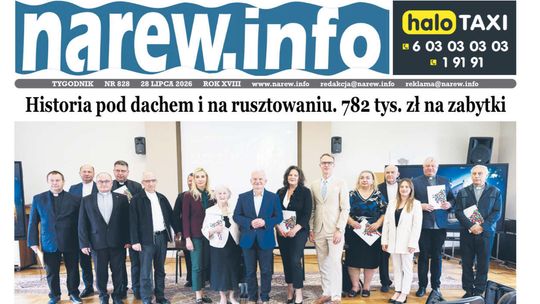 Od historii na rusztowaniach po szanty nad Narwią. Nowy „Tygodnik Narew” już online