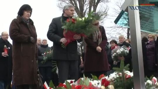Ostrołęka. Wspomnienie ofiar katastrofy Smoleńskiej