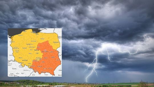  Ostrzeżenia pogodowe dla całej Polski. Sprawdź, gdzie obowiązują alerty