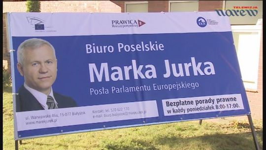 Otwarcie biura poselskiego Marka Jurka w Białymstoku - VIDEO