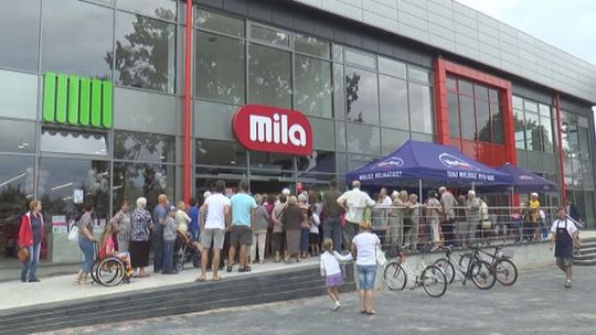 Otwarcie supermarketu Mila w Kolnie - VIDEO