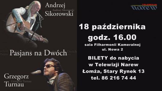 Pasjans na Dwóch - 18 października, godz. 16.00