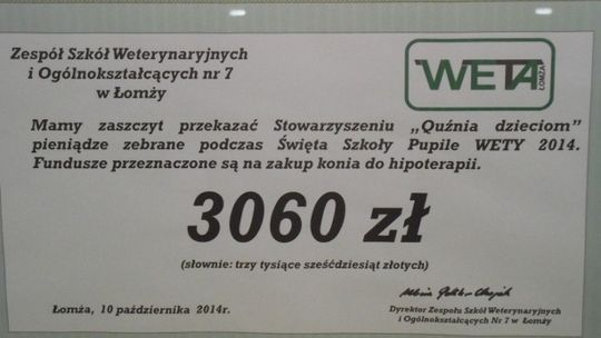 Pieniądze dla Quźni, karma dla Arki 