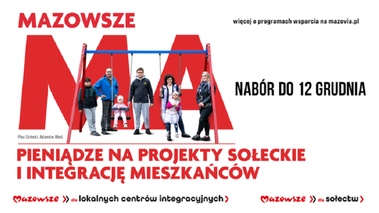 Pieniądze dla sołectw i na integrację mieszkańców – ruszają kolejne nabory do programów wsparcia!