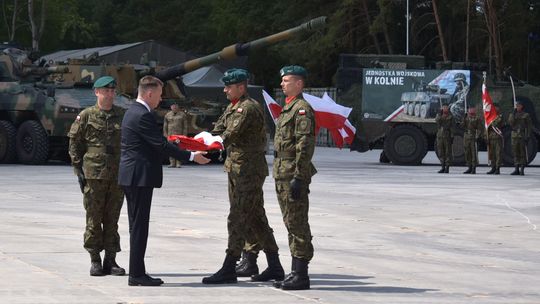 Pierwsza jednostka w 1. Dywizji Piechoty Legionów otwarta w Kolnie