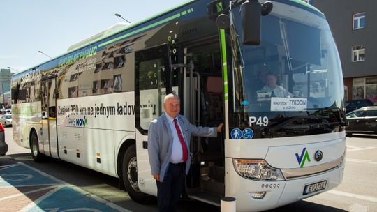 Pierwszy regionalny elektryczny autobus na podlaskich drogach [FOTO]