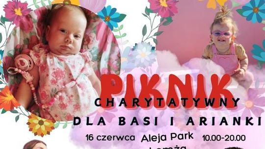 Piknik charytatywny dla Basi i Arianki