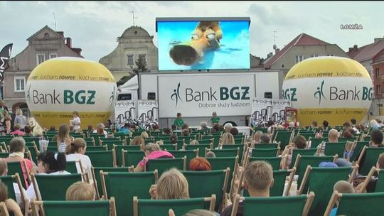 Piknik filmowy Banku BGŻ w Łomży - VIDEO