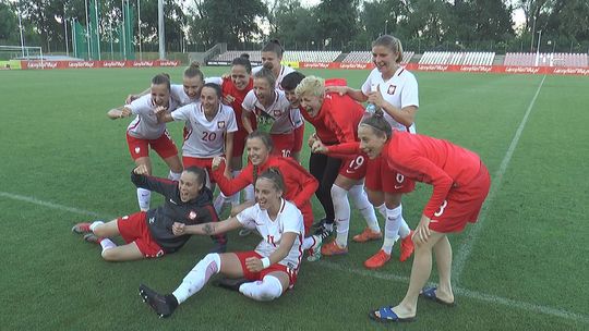 Piłkarki z Litwy bez szans z Polkami - VIDEO
