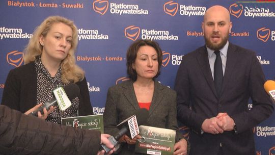 Platforma Obywatelska zabiega o referendum oświatowe [VIDEO]