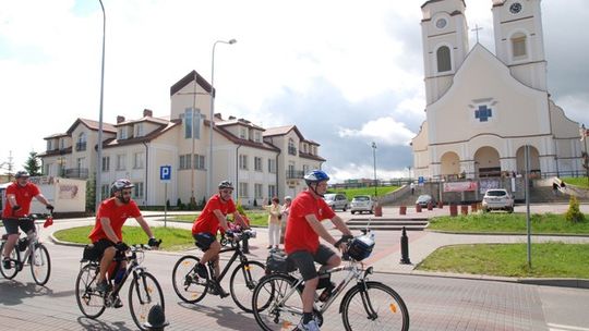 Po raz piąty wyruszyła pielgrzymka rowerowa z Łomży na Litwę